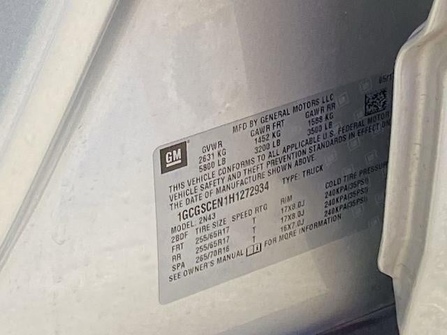 2017 Chevrolet Colorado LT