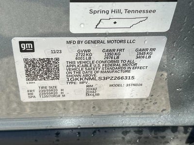 2023 GMC Acadia SLT