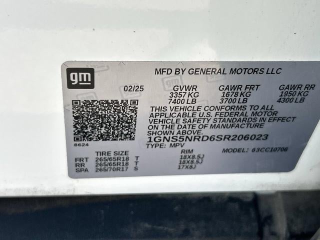 2025 Chevrolet Tahoe LT