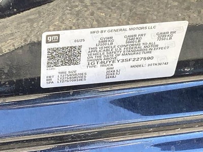 2025 GMC Sierra 3500 HD Denali Ultimate