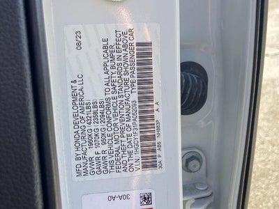 2023 Honda Accord Sedan EX