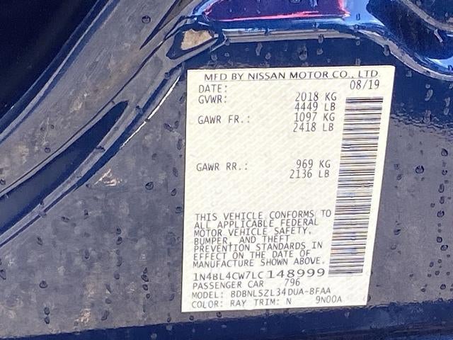 2020 Nissan Altima 2.5 SR