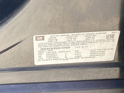 2018 Chevrolet Equinox LT