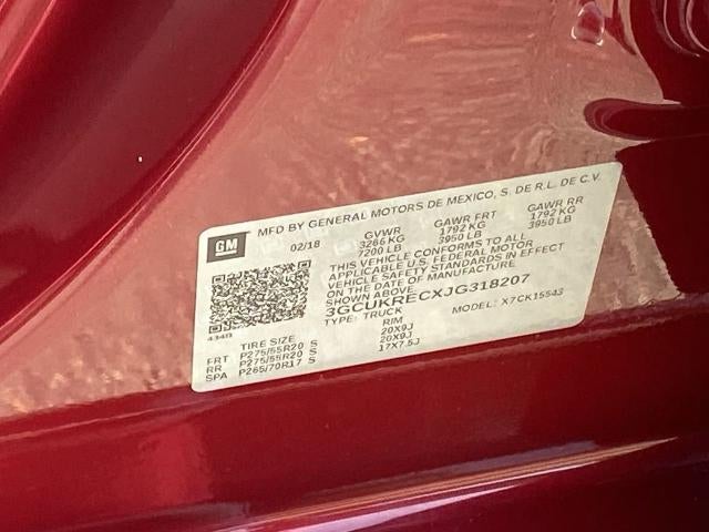 2018 Chevrolet Silverado 1500 LT All Star Edition