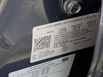 2020 GMC Sierra 1500 AT4