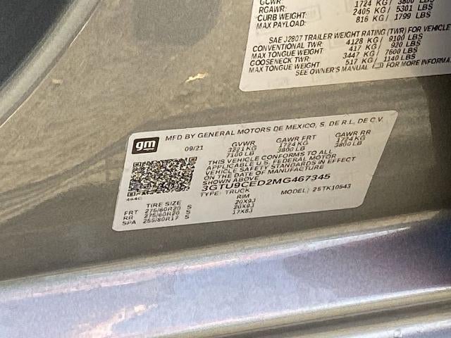 2021 GMC Sierra 1500 Elevation