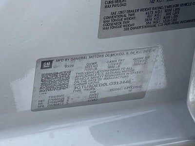 2020 GMC Sierra 1500 SLT