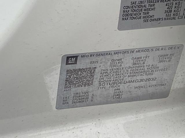 2021 GMC Sierra 1500 SLT