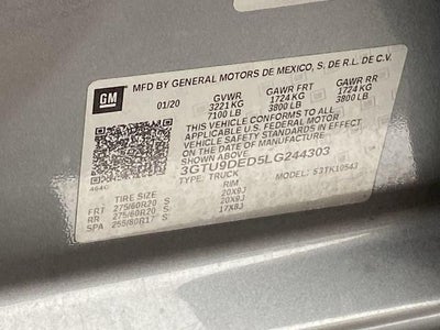 2020 GMC Sierra 1500 SLT