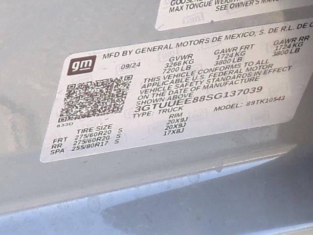 2025 GMC Sierra 1500 AT4