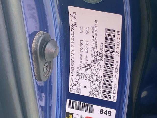 2022 Toyota Tacoma 4WD TRD Off-Road