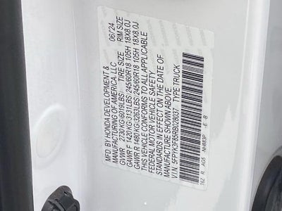 2024 Honda Ridgeline Black Edition