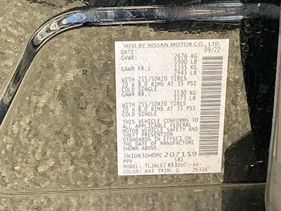 2023 Nissan Pathfinder Platinum