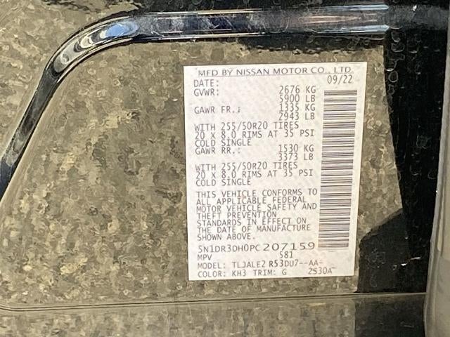 2023 Nissan Pathfinder Platinum