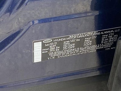 2022 Hyundai Santa Fe Limited