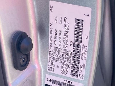 2025 Toyota Tundra 4WD Limited