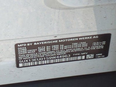2025 BMW X5 sDrive40i