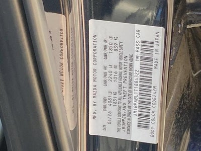 2026 Mazda Mazda3 Sedan 2.5 S Select Sport
