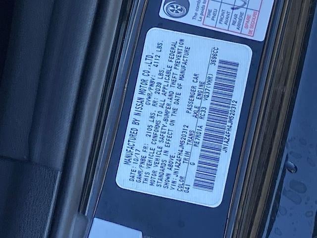 2018 Nissan 370Z Roadster Touring