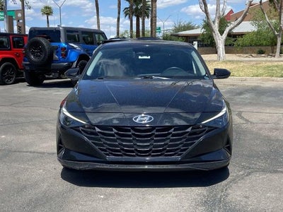 2023 Hyundai Elantra Hybrid Blue