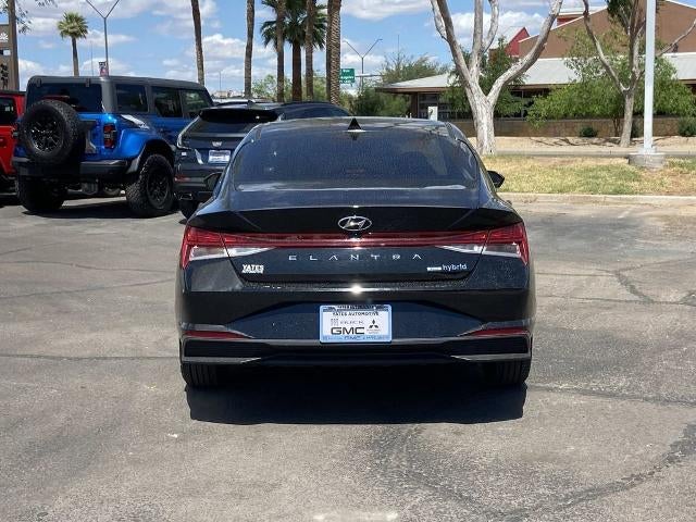 2023 Hyundai Elantra Hybrid Blue