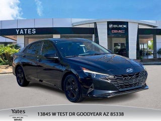 2023 Hyundai Elantra Hybrid Blue