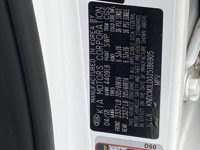 2018 Kia Niro Plug-In Hybrid LX