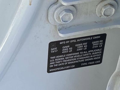 2018 Buick Regal Sportback Essence