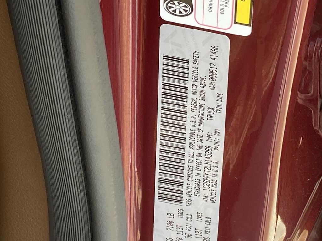 2020 RAM 1500 Limited