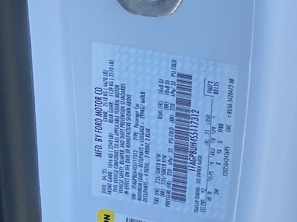 2025 Ford Mustang EcoBoost Premium