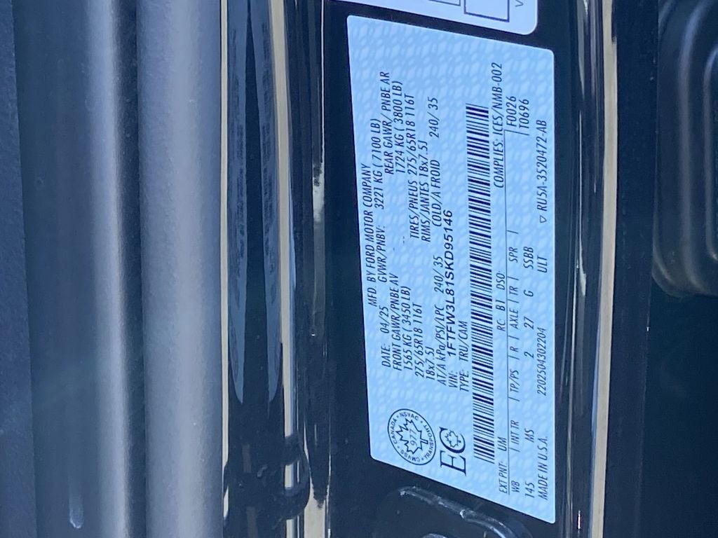 2025 Ford F-150 XLT