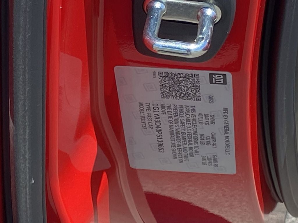 2023 Chevrolet Corvette Stingray 1LT