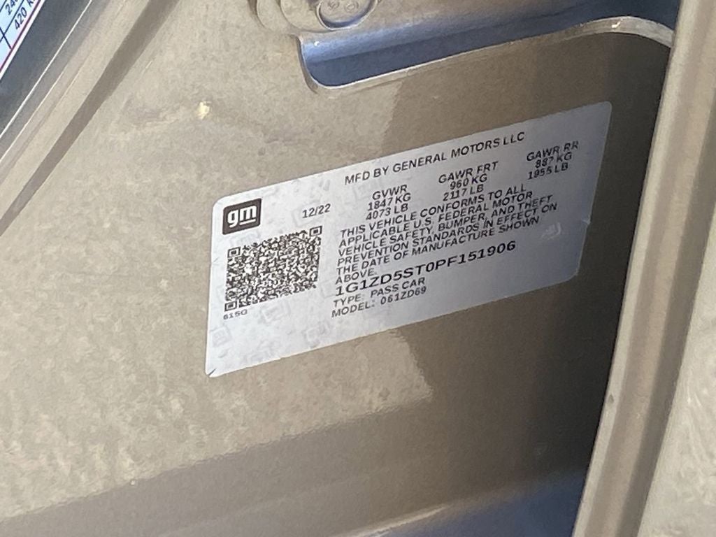 2023 Chevrolet Malibu LT 1LT