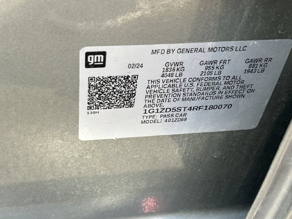 2024 Chevrolet Malibu LT 1LT