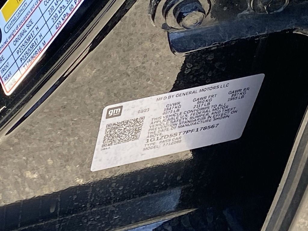 2023 Chevrolet Malibu LT 1LT