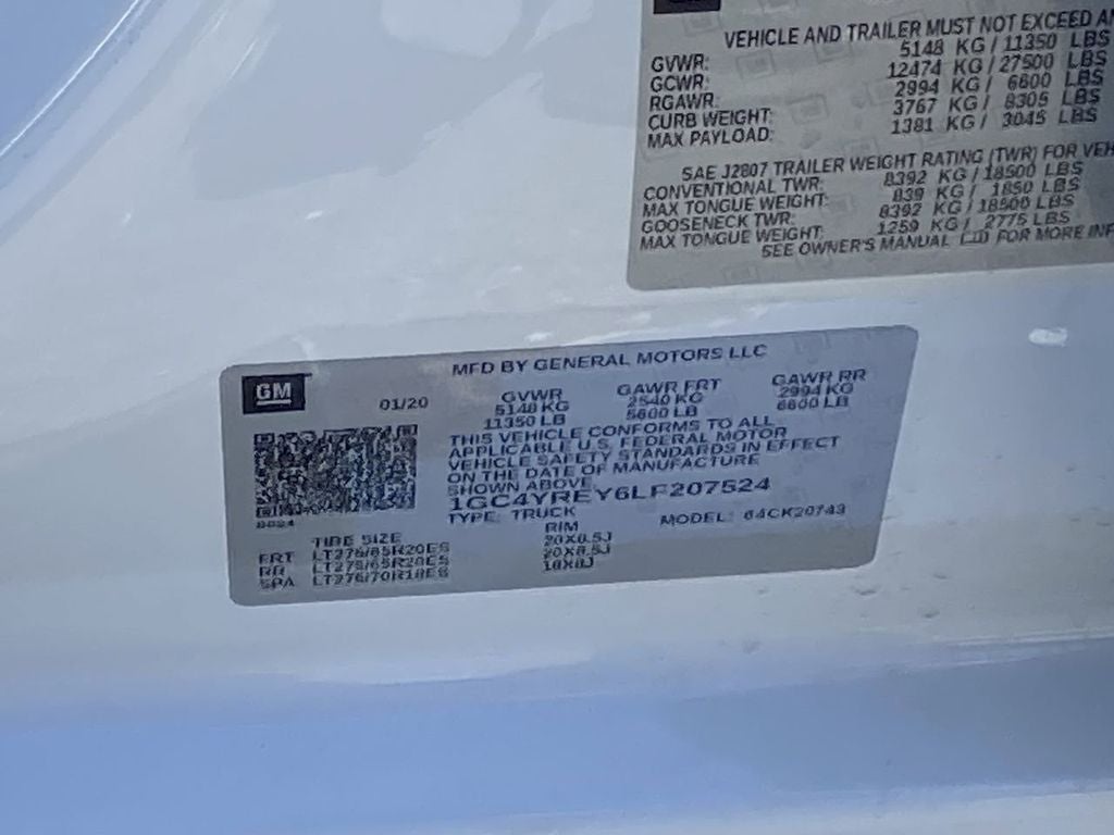 2020 Chevrolet Silverado 2500HD High Country