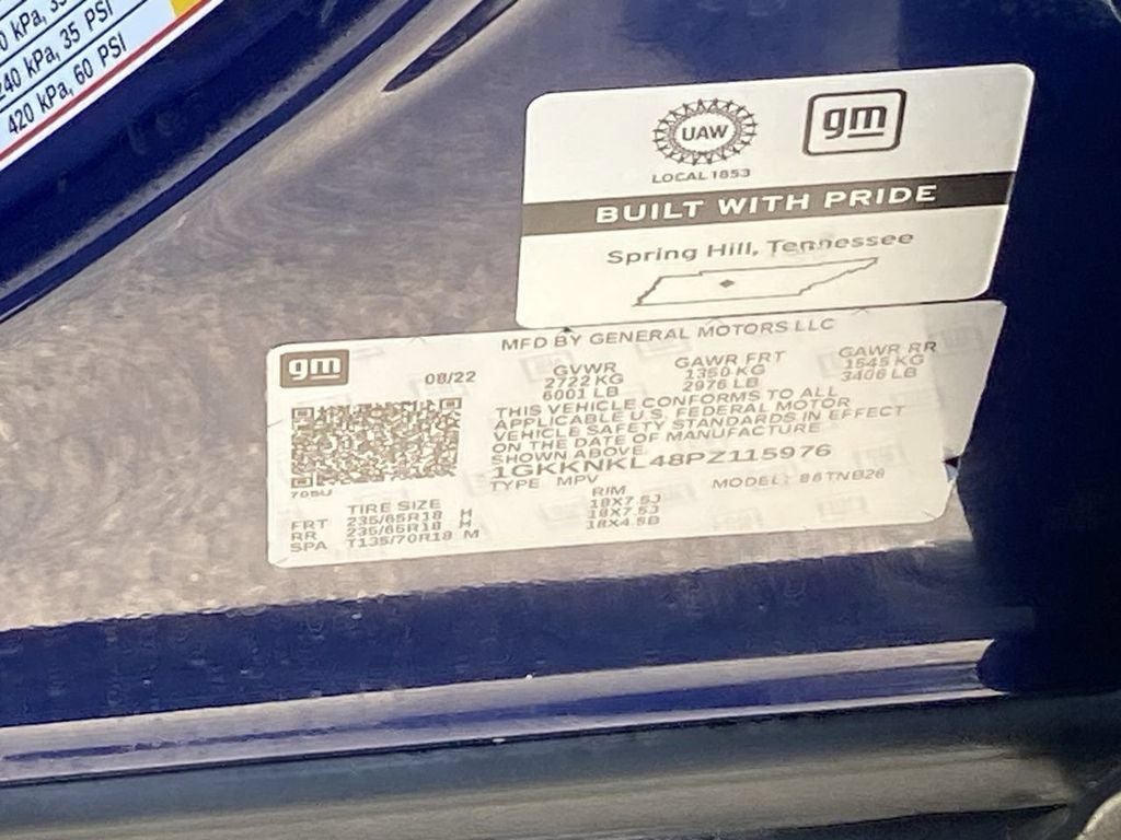 2023 GMC Acadia SLE