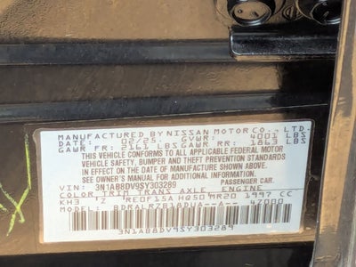 2025 Nissan Sentra SR