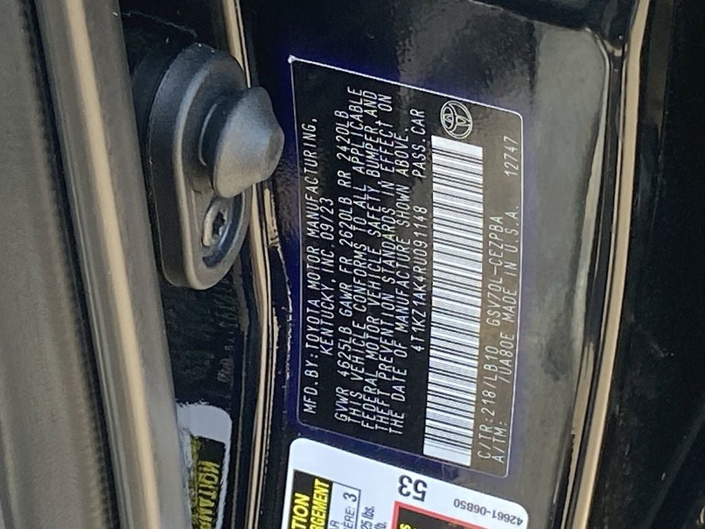 2024 Toyota Camry XSE V6
