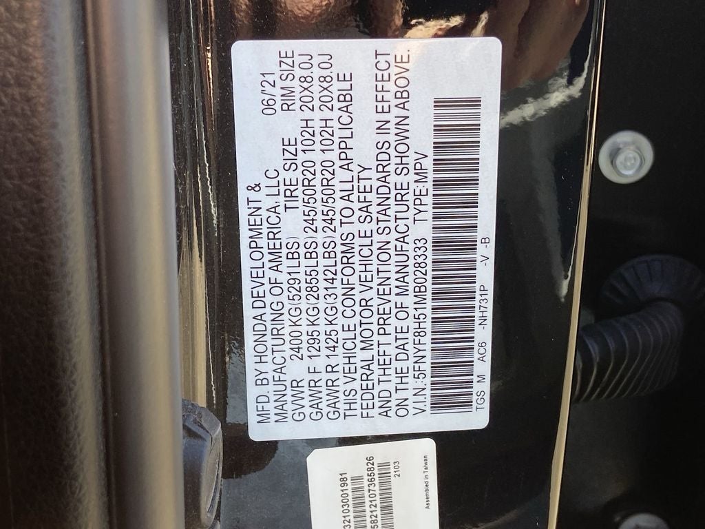2021 Honda Passport EX-L
