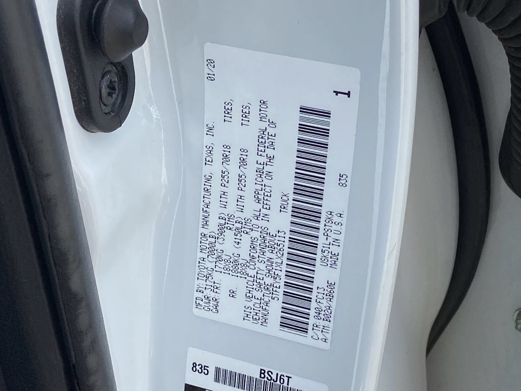2020 Toyota Tundra SR5
