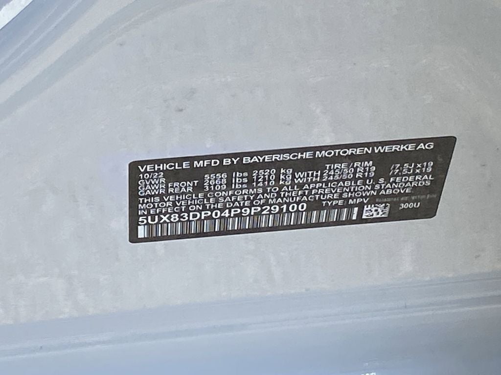 2023 BMW X3 M40i