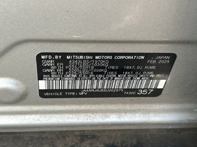 2025 Mitsubishi Outlander Sport 2.0 ES
