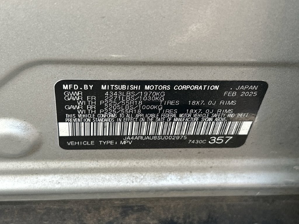 2025 Mitsubishi Outlander Sport 2.0 ES