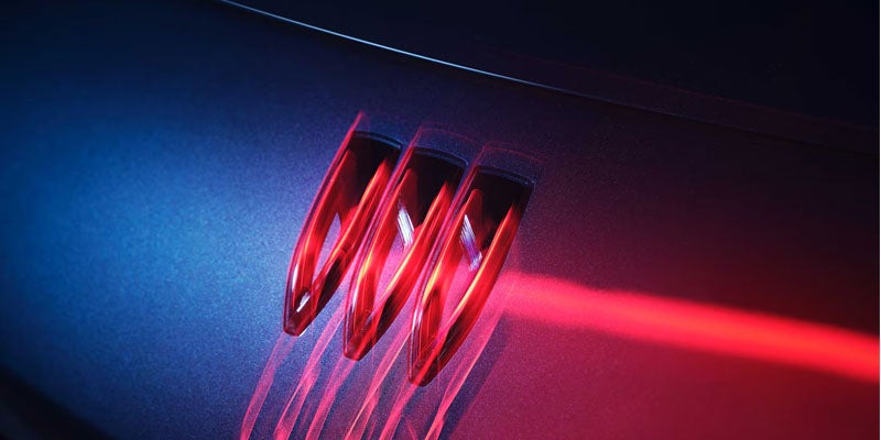 Red and blue 2026 Buick logo