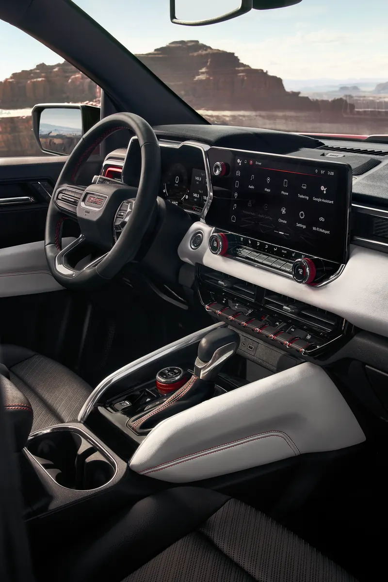 2026 GMC Canyon infotainment system at Yates Buick GMC in Goodyear AZ