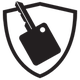 GMC Protection Gap Coverage Logo with a Car Key Icon - Yates Buick GMC in Goodyear AZ