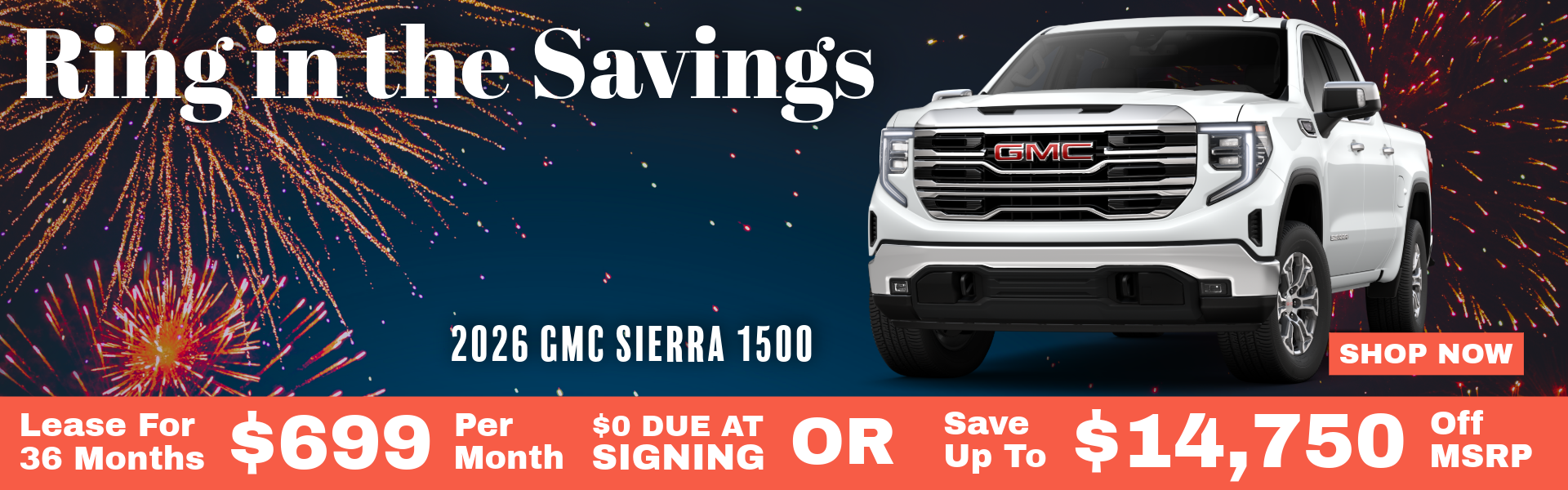 Ring in the Savings GMC Sierra 1500