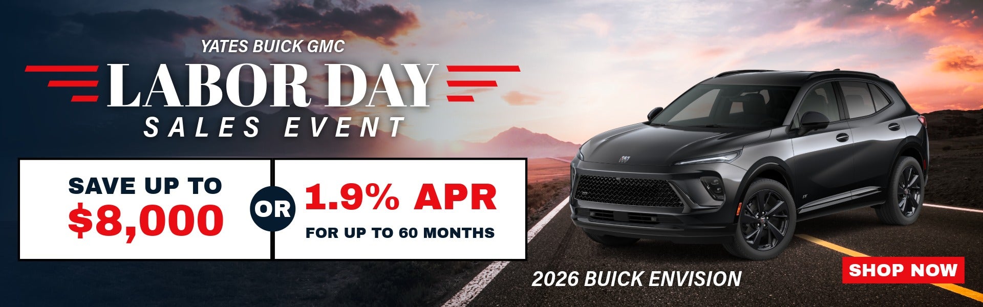 Back to School theme Black 2026 GMC Envision on offer